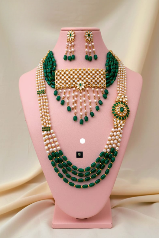 Gold Plated Jewelry Combo Set