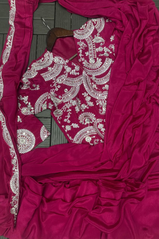 Saree With Full Koti