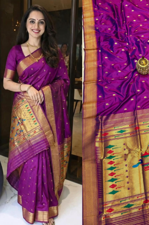 Traditional Yeola Paithani Saree
